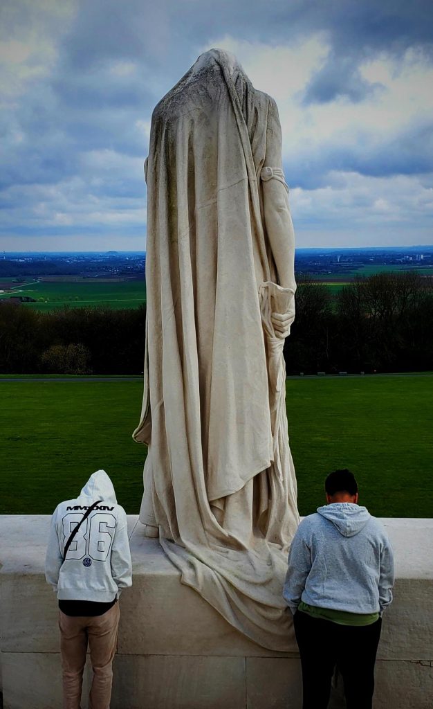 Acknowledgement by: Navin S. in Vimy Ridge, France